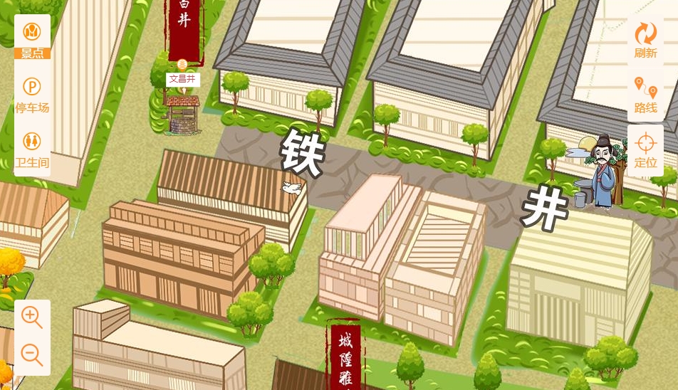 积石山智慧景区：手绘地图与语音导览的完美融合